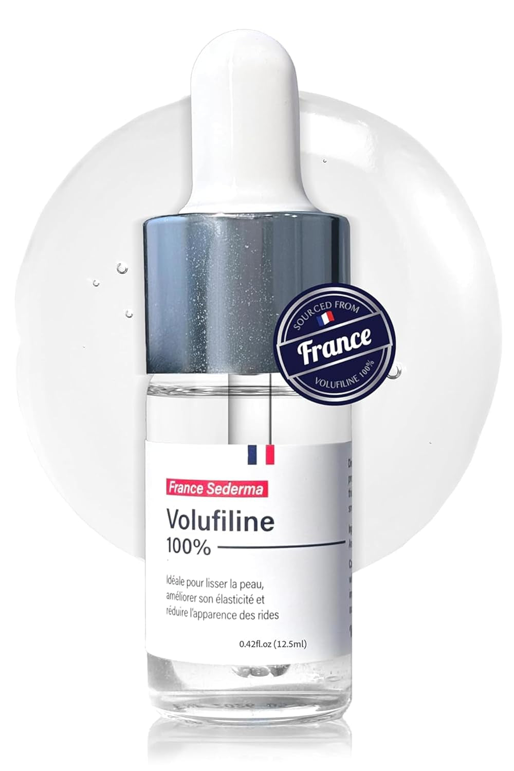 [Volufiline 12.5Ml] 100% Pure Volufiline from SEDERMA (France) | DIY Skincare - Face Serum | Cosmetic Grade | for Face & Body Improved Fine Lines & Skin Elasticity